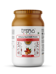 Athana Red Chilli Pickle - Trsna Foods