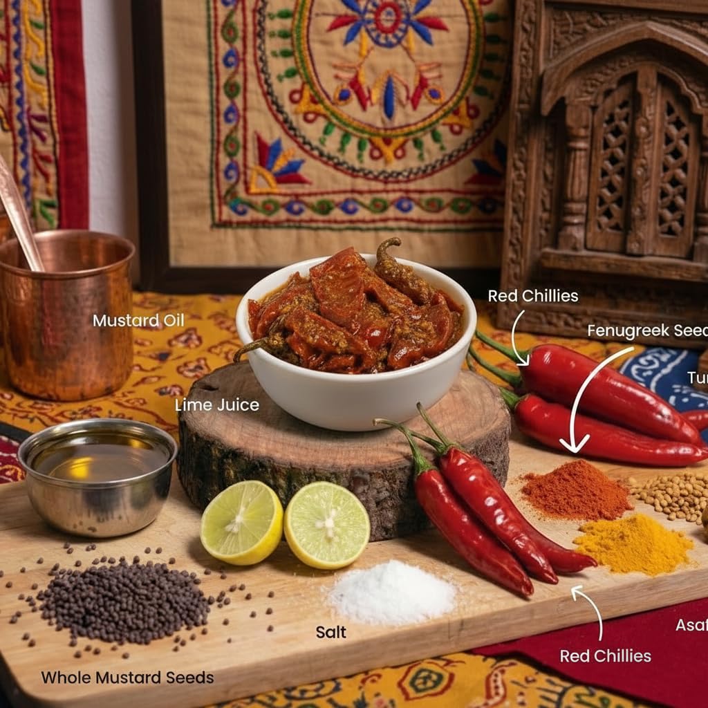 Athana Red Chilli Pickle