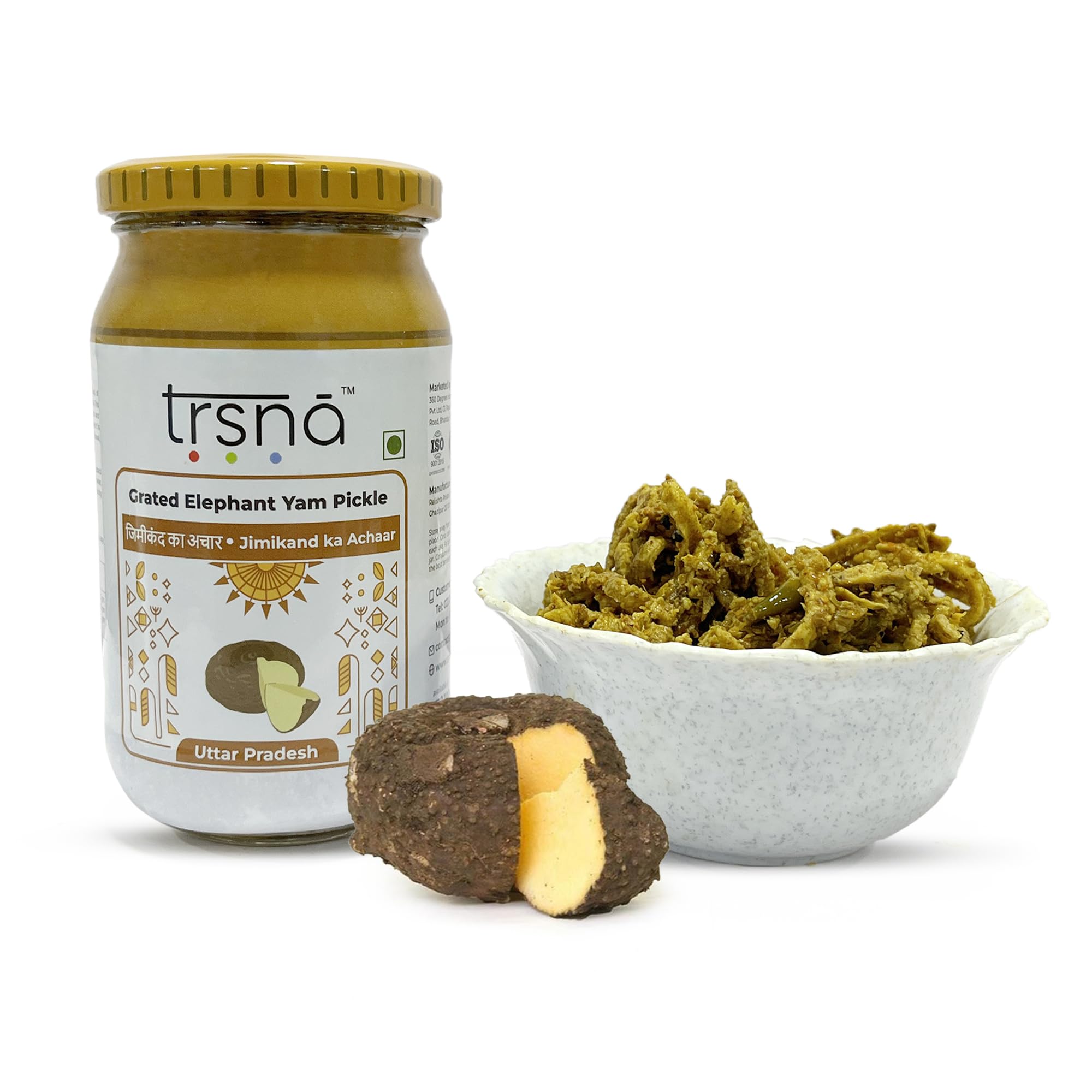 Grated Elephant Yam Pickle