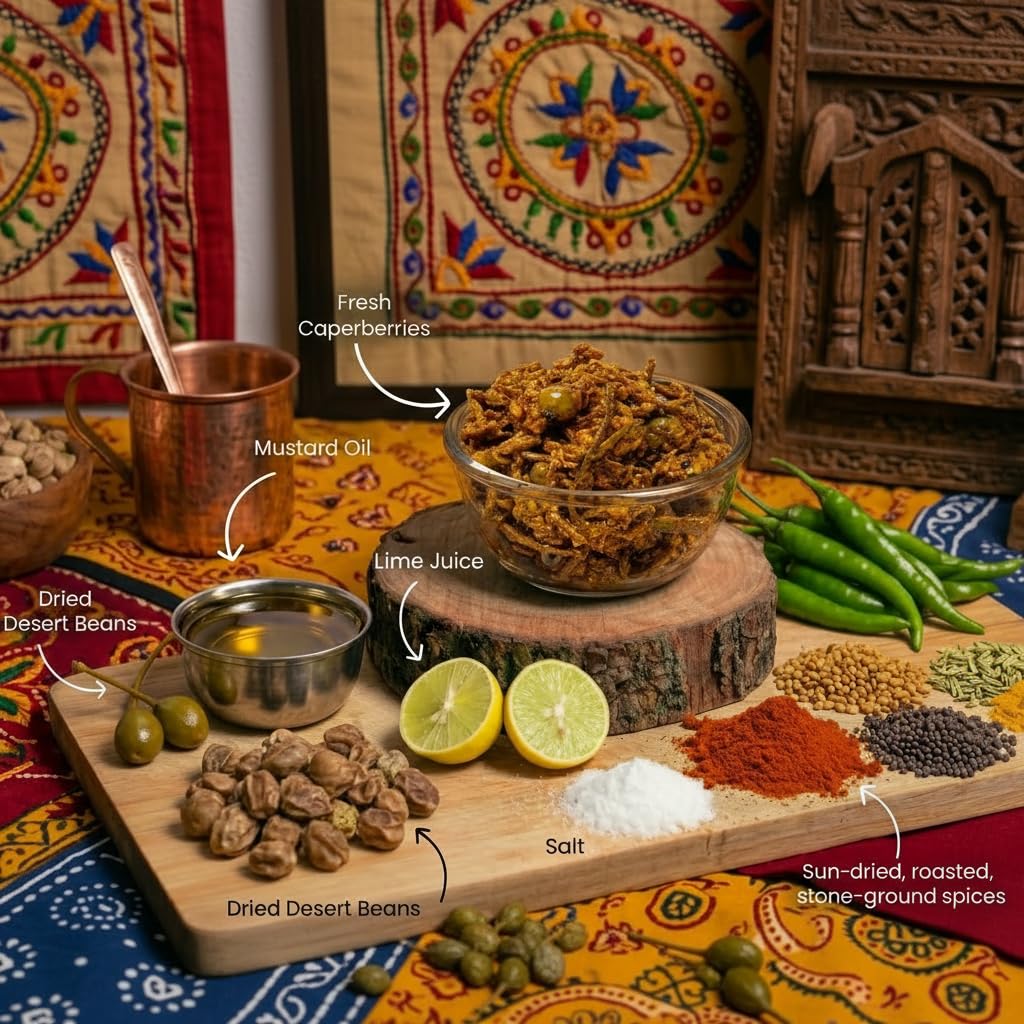 Caperberry & Desert Bean Pickle