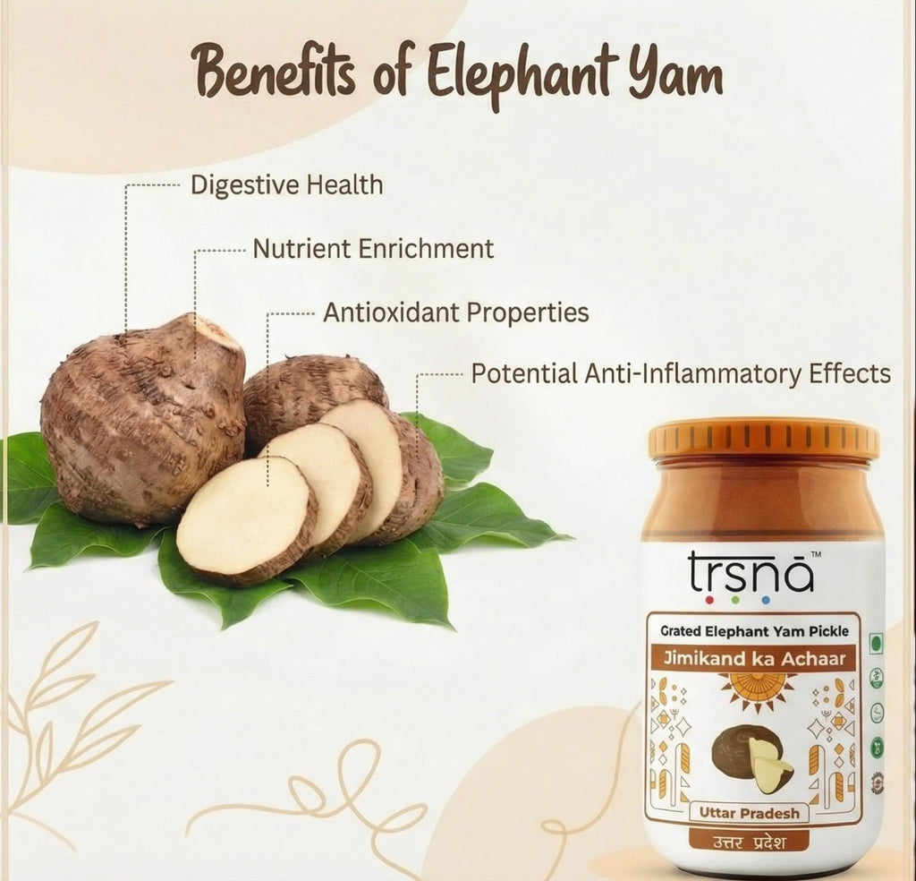 Grated Elephant Yam Pickle