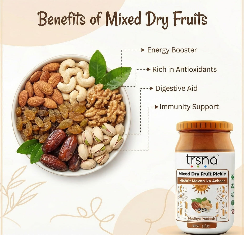 Mixed Dry Fruit Pickle