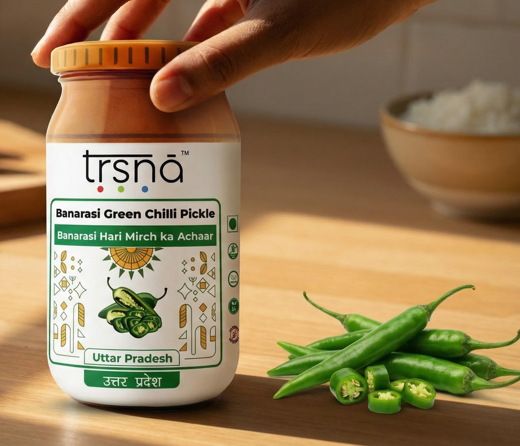 Banarasi Green Chilli Pickle