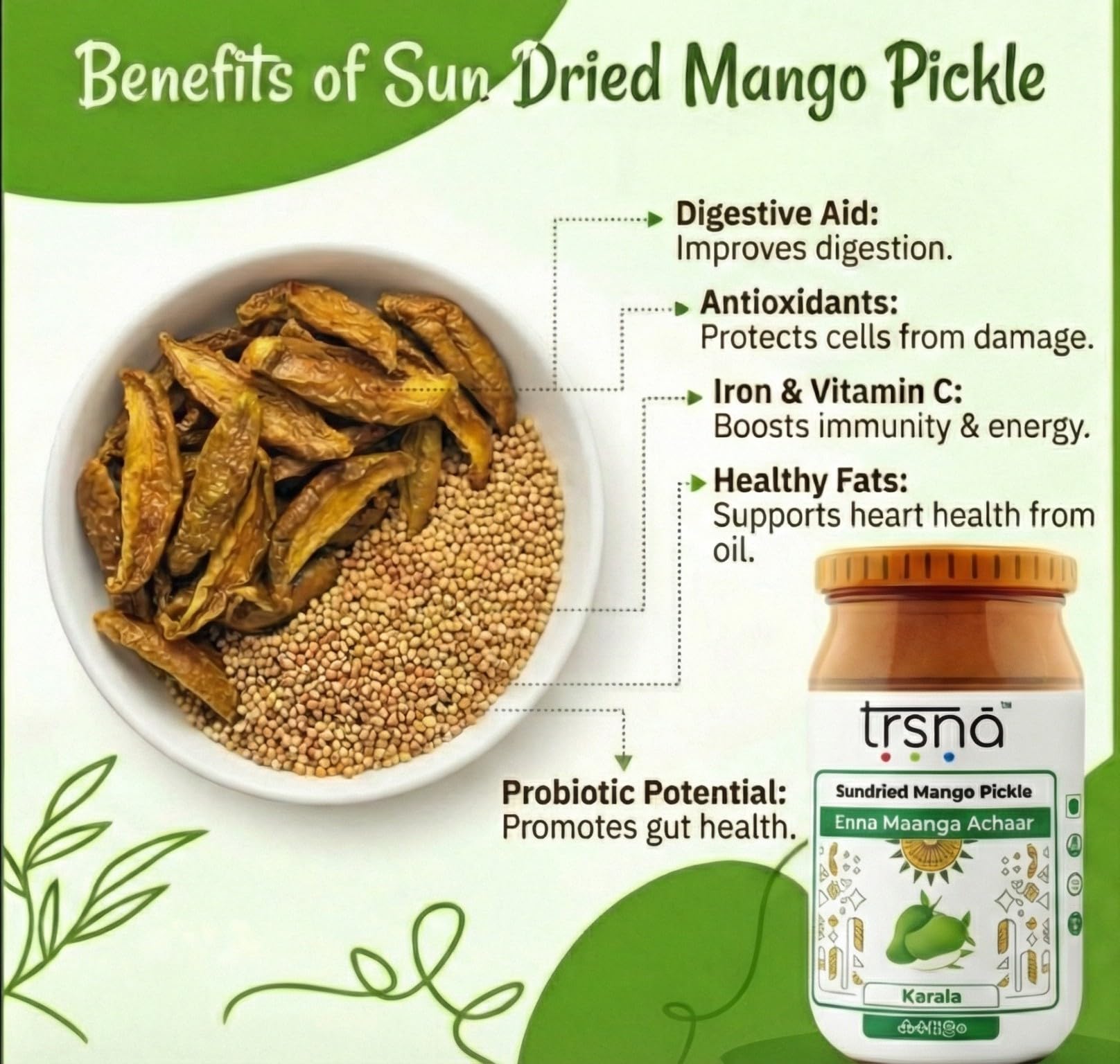 Sun-Dried Mango Pickle