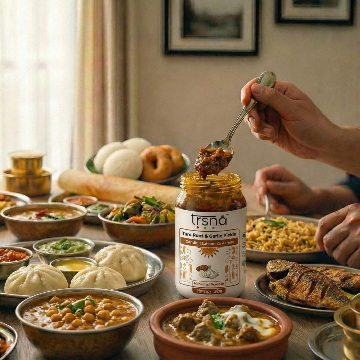 Taro Root & Garlic Pickle