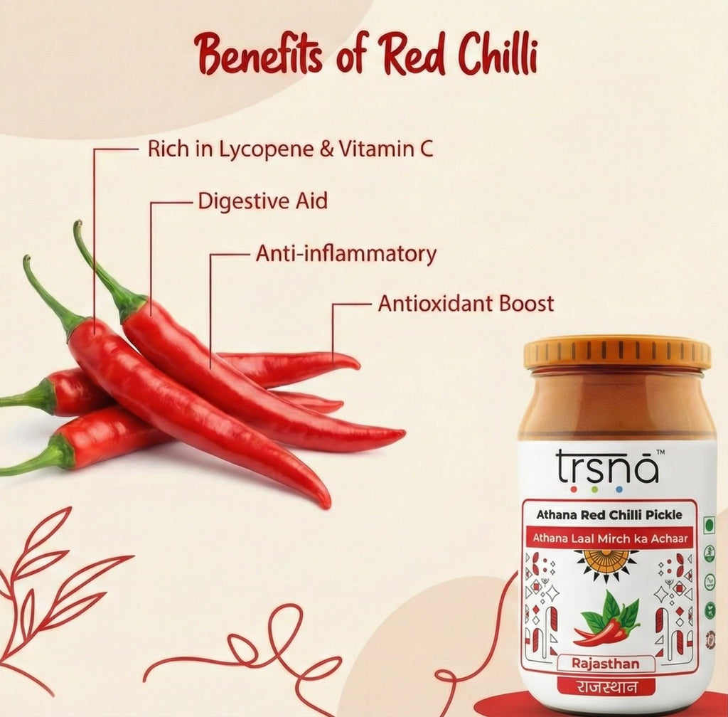 Athana Red Chilli Pickle