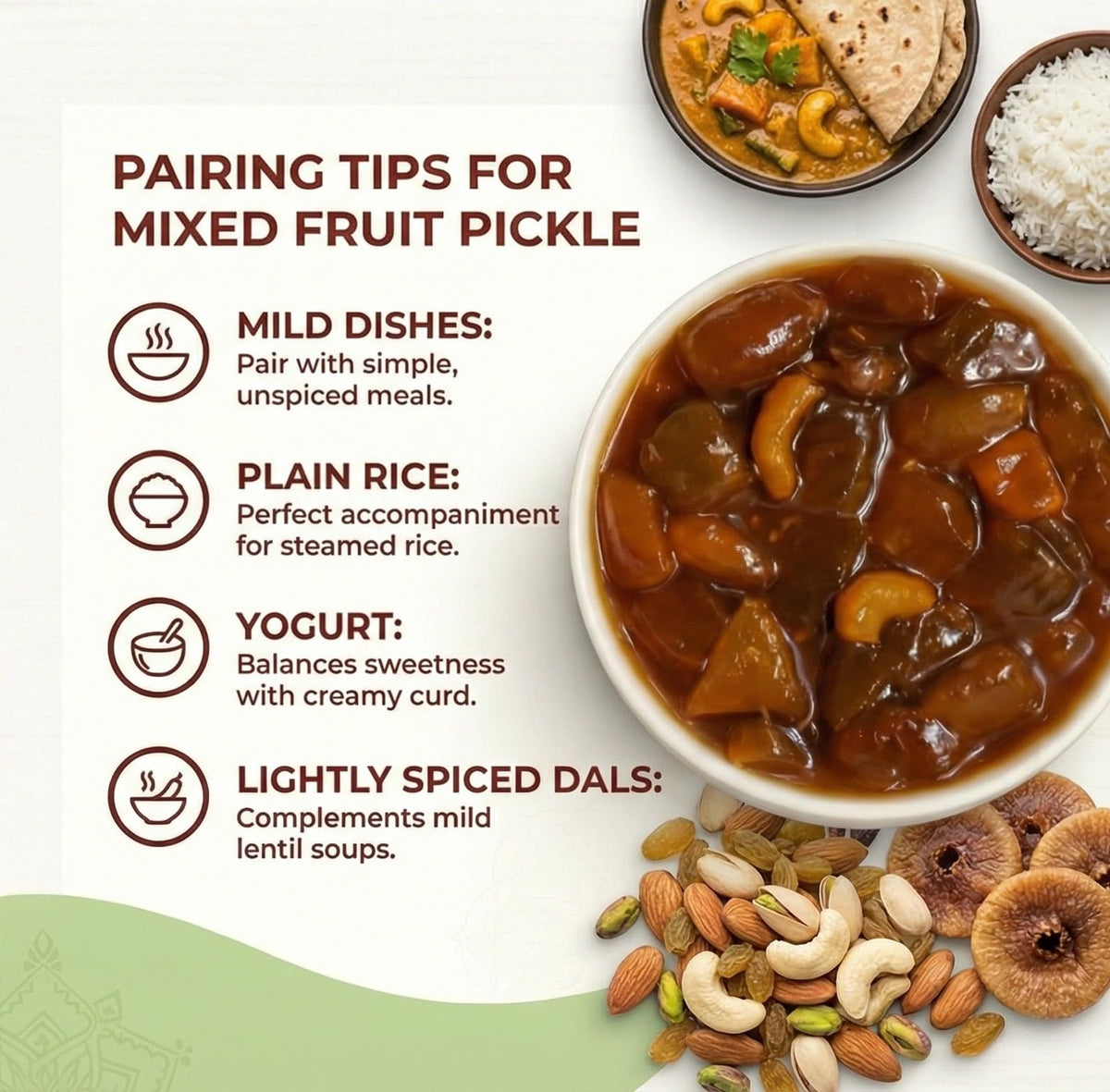 Mixed Dry Fruit Pickle