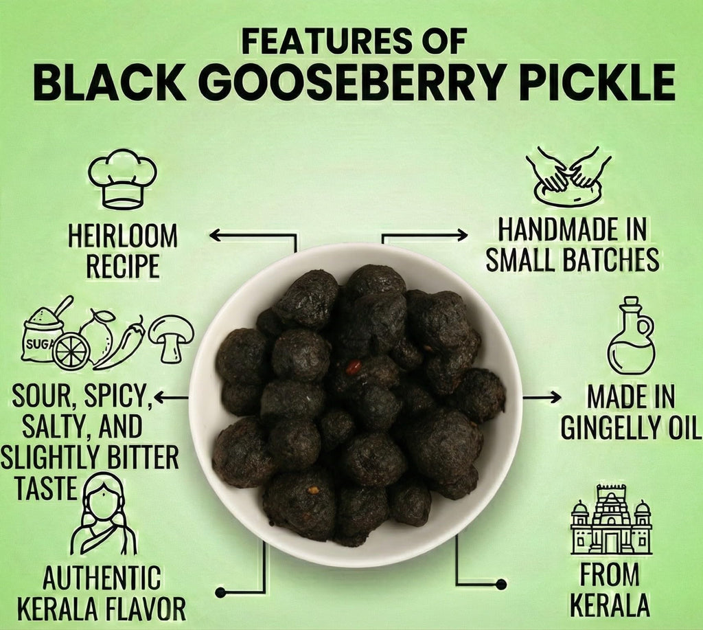 Black Gooseberry Pickle