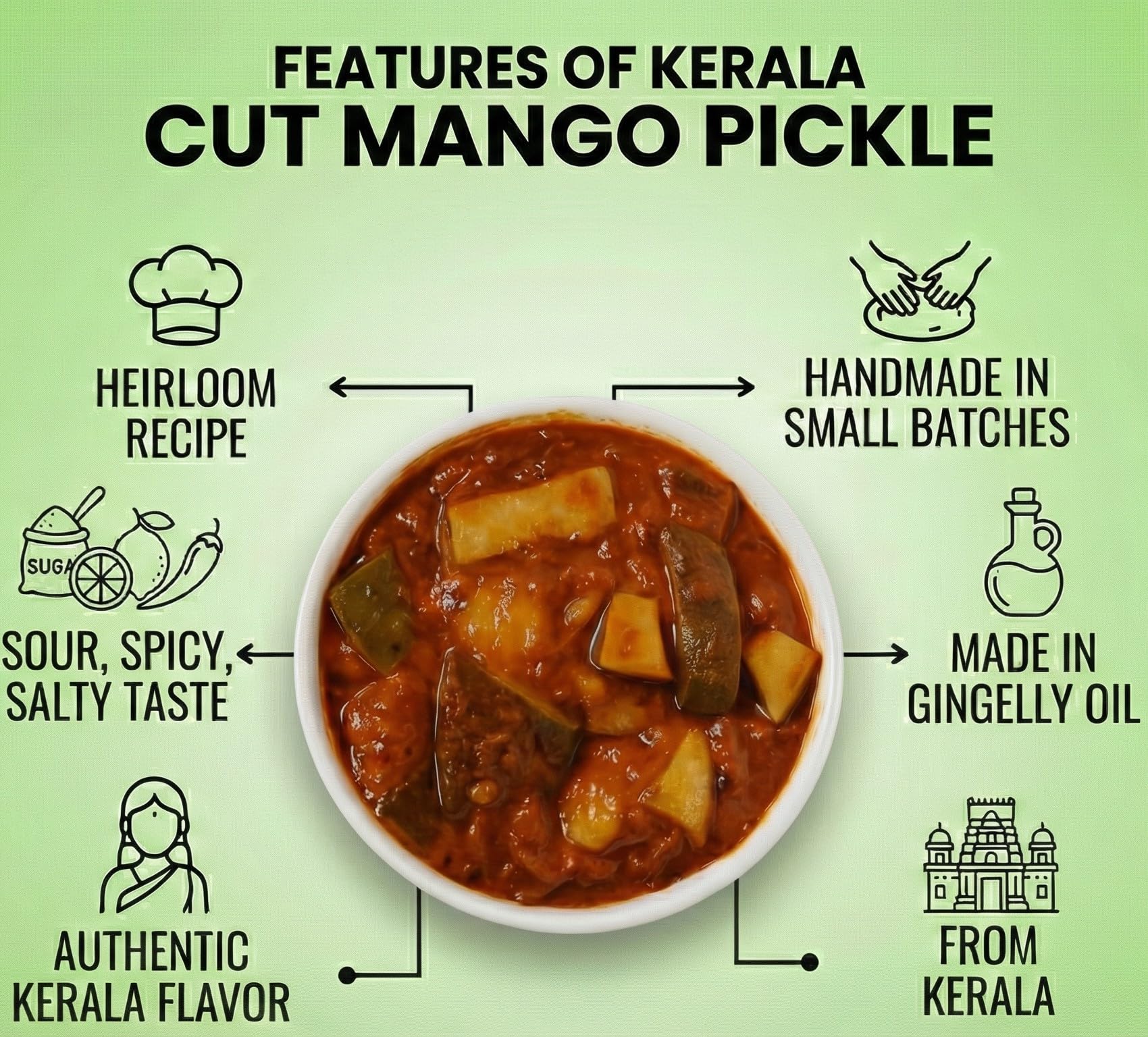 Cut Mango Pickle