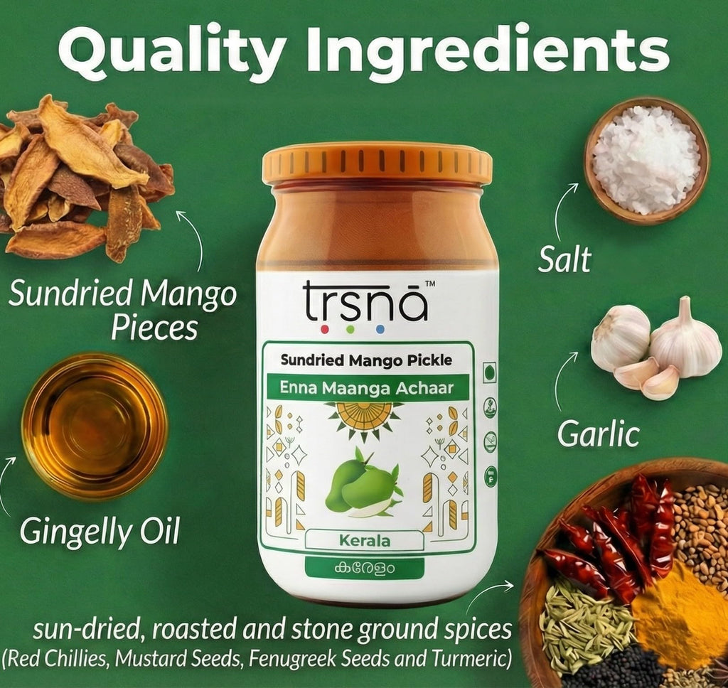 Sun-Dried Mango Pickle