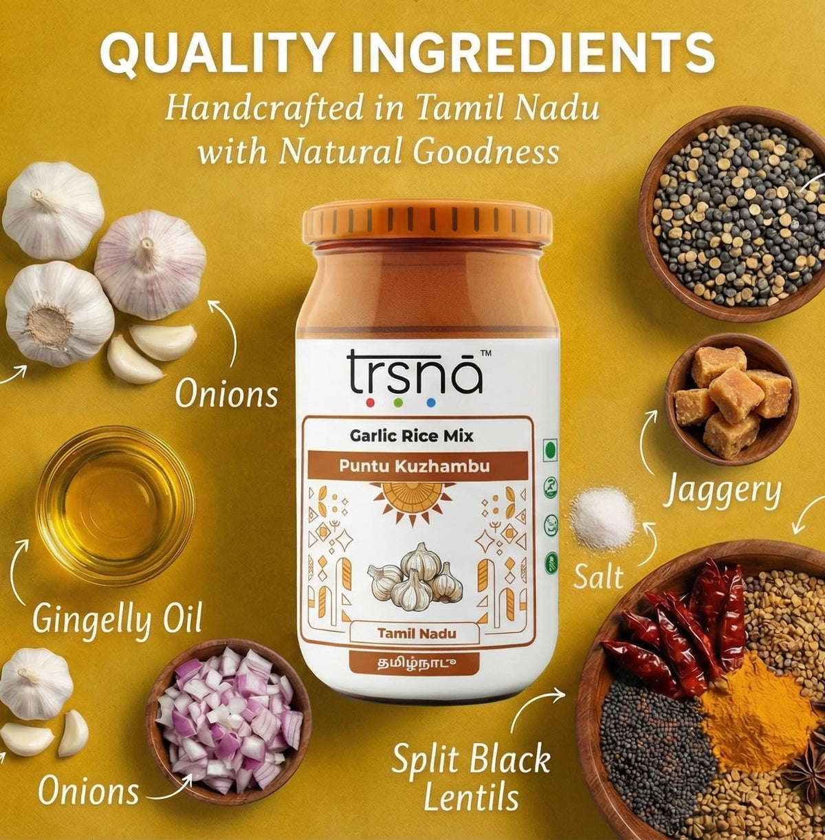 Garlic Rice Mix ingredients