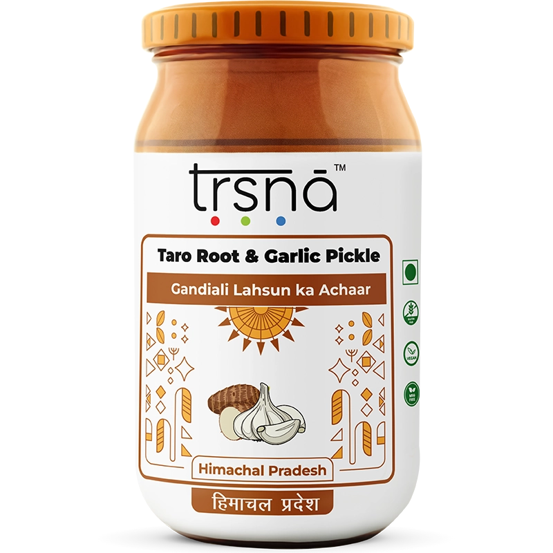 Taro Root & Garlic Pickle