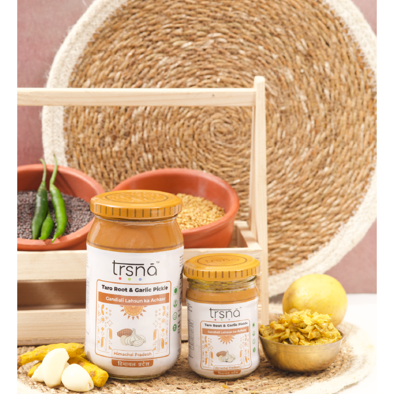 Taro Root & Garlic Pickle