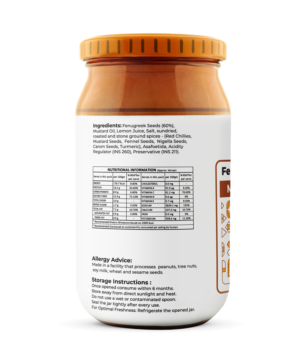 Fenugreek Seed Pickle
