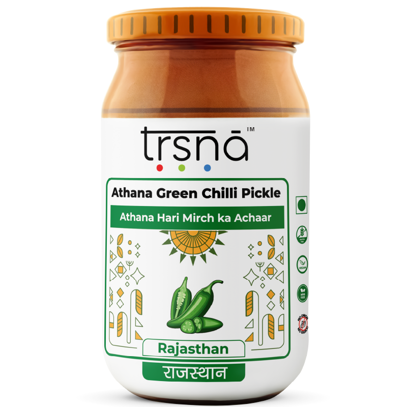 Athana Green Chilli Pickle