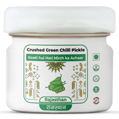 Crushed Green Chilli Pickle