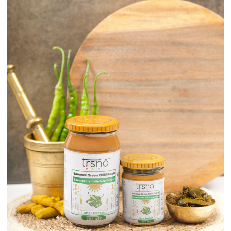 Banarasi Green Chilli Pickle