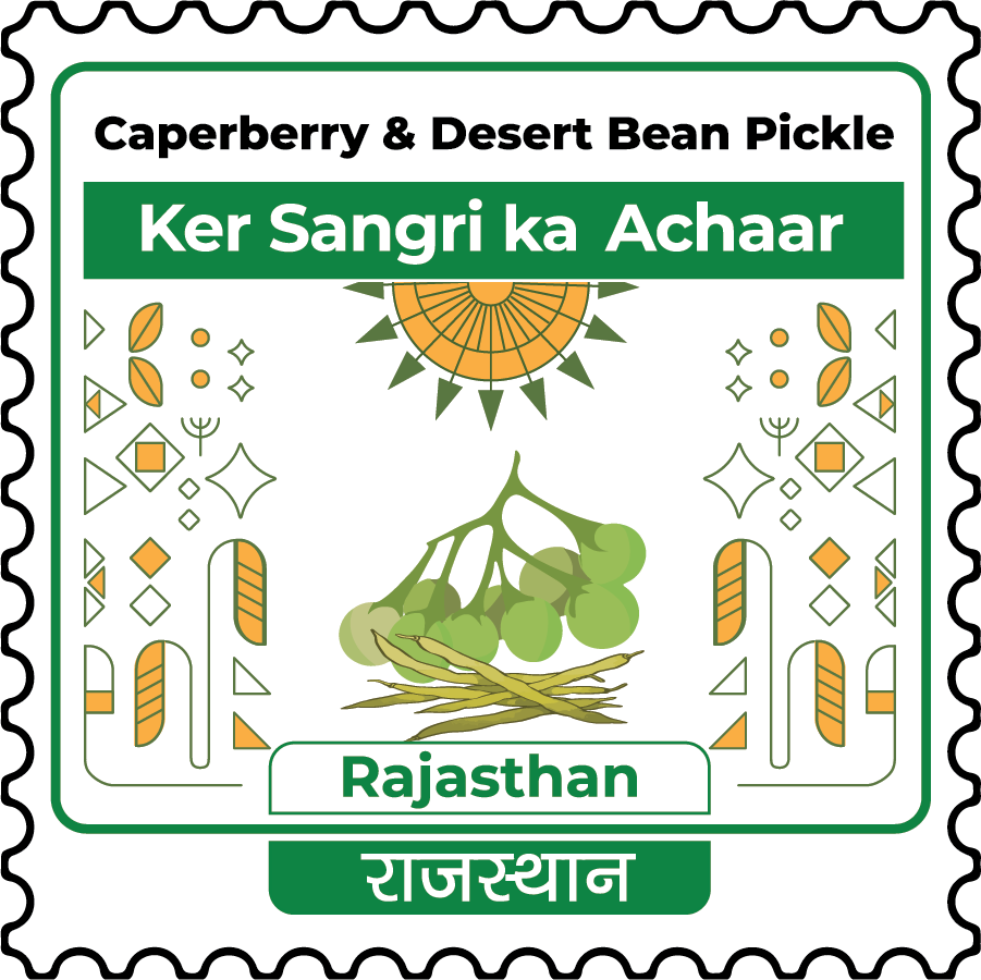 Caperberry and Desert Bean Pickle