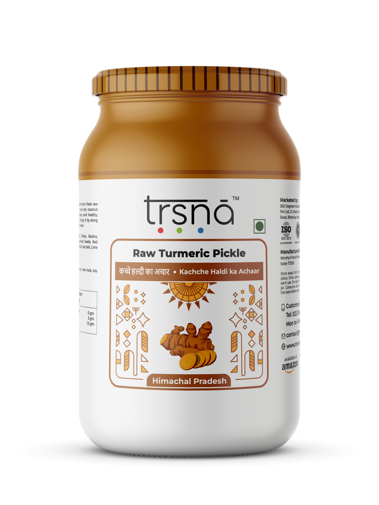 Raw Turmeric Pickle