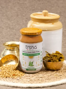 Athana Green Chilli Pickle