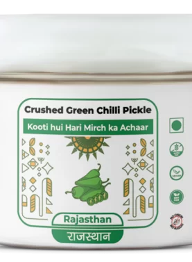 Crushed Green Chilli Pickle